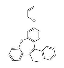 6-ethyl-5-phenyl-2-prop-2-enoxybenzo[b][1]benzoxepine Structure