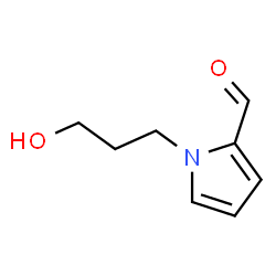 1H-Pyrrole-2-carboxaldehyde, 1-(3-hydroxypropyl)- (9CI) Structure