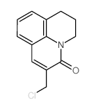 6-(chloromethyl)-2,3-dihydro-1h,5h-pyrido[3,2,1-ij]quinolin-5-one structure