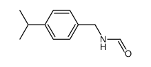 N-(4-isopropyl-benzyl)-formamide结构式