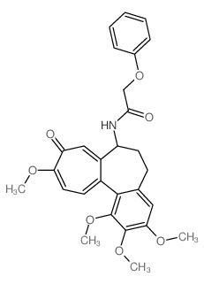 N-(Phenoxyacetyl)deacetylcolchicine Structure