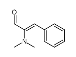 (Z)-2-(dimethylamino)-3-phenylacrylaldehyde Structure