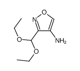 3-(diethoxymethyl)-1,2-oxazol-4-amine结构式