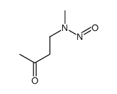 2-Butanone, 4-(methylnitrosoamino)- (9CI) Structure