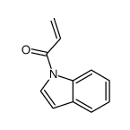 1-indol-1-ylprop-2-en-1-one结构式