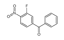 (3-fluoro-4-nitrophenyl)-phenylmethanone Structure