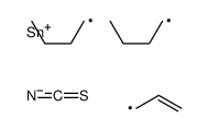 dibutyl-isothiocyanato-prop-2-enylstannane结构式