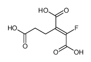 trans-Fluorohomoaconitic acid结构式