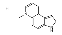 6-methyl-2,3-dihydropyrrolo[3,2-f]quinolin-3-ium,iodide Structure