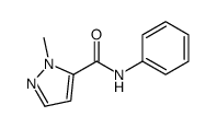 2-methyl-N-phenylpyrazole-3-carboxamide Structure
