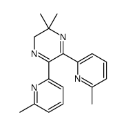 3,3-dimethyl-5,6-bis(6-methylpyridin-2-yl)-2H-pyrazine结构式