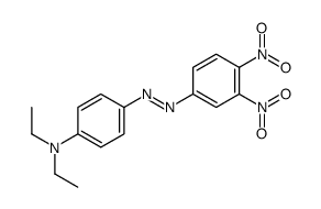 4-[(3,4-dinitrophenyl)diazenyl]-N,N-diethylaniline Structure