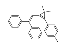 Ph2CCHC3(CH3)2(C6H4CH3-4) Structure