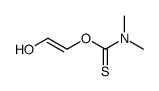 O-(2-hydroxyethenyl) N,N-dimethylcarbamothioate Structure