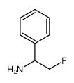 2-Fluoro-1-phenylethanamine Structure