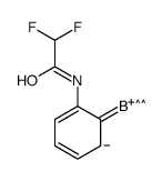 difluoro(N-phenylacetamide-O)boron Structure