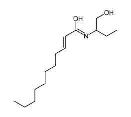 N-[1-(hydroxymethyl)propyl]undecenamide structure