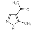 1-(5-Methyl-1H-pyrazol-4-yl)ethanone Structure