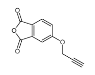 5-prop-2-ynoxy-2-benzofuran-1,3-dione Structure