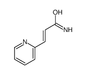 3-pyridin-2-ylprop-2-enamide结构式