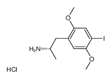 (+)-DOI hydrochloride结构式