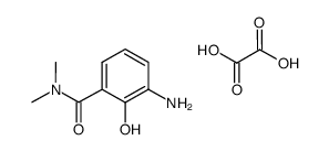 2-hydroxy-N,N-dimethyl-3-amino-benzamide oxalate Structure