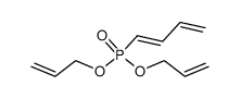buta-1,3-dienyl-phosphonic acid diallyl ester结构式