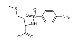 N-sulfanilyl-DL-methionine methyl ester Structure