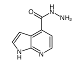 1H-pyrrolo[2,3-b]pyridine-4-carbohydrazide Structure