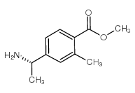 Benzoic acid, 4-[(1S)-1-aminoethyl]-2-methyl-, methyl ester picture