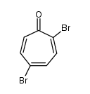 2,5-dibromo-cycloheptatrienone结构式