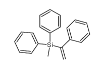α-(diphenylmethylsilyl)styrene Structure