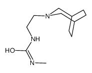 1-[2-(3-azabicyclo[3.2.2]nonan-3-yl)ethyl]-3-methylurea Structure