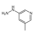 5-HYDRAZINYL-3-METHYLPYRIDINE structure