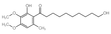 6-(10-羟基癸酰基)-2,3-二甲氧基-5-甲酚图片