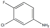 3-chloro-4-fluoroaniline结构式