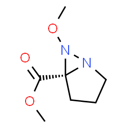 1,6-Diazabicyclo[3.1.0]hexane-5-carboxylicacid,6-methoxy-,methylester,(1-alpha-,5-alpha-,6-alpha-)-(9CI) structure