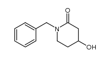 N-benzyl-4-hydroxypiperidin-2-one结构式