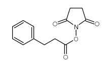 (2,5-dioxopyrrolidin-1-yl) 3-phenylpropanoate Structure