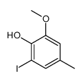 2-iodo-6-methoxy-4-methylphenol Structure