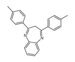 2,4-bis(4-methylphenyl)-3H-1,5-benzodiazepine结构式