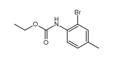 ethyl (2-bromo-4-methylphenyl)carbamate Structure