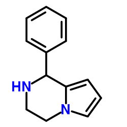 1-Phenyl-1,2,3,4-tetrahydropyrrolo[1,2-a]pyrazine Structure
