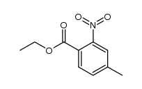 ethyl 4-methyl-2-nitrophenylcarboxylate structure