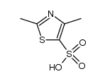 2,4-dimethylthiazole-5-sulfonic acid Structure