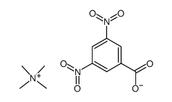 tetramethylammonium 3,5-dinitrobenzoate结构式