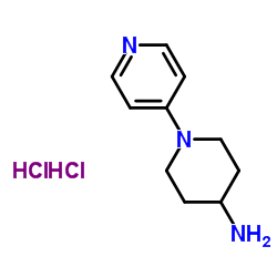 4-(4-氨基哌啶基)吡啶二盐酸盐结构式