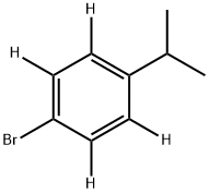 4-iso-Propylbromo(benzene-d4)结构式