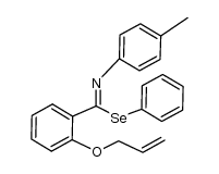 (Z)-phenyl 2-(allyloxy)-N-(p-tolyl)benzimidoselenoate结构式