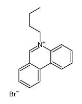 5-butylphenanthridin-5-ium,bromide结构式